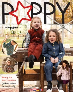 Schnittmuster Heft Poppy Edition 21 Mädchen und Jungs Größe 56-176