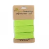 Schrägband Einfassband Jersey Organic Bio 20mm uni apfelgrün 3m