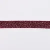 Schrägband Einfassband Lurex Glitzer altrosa Breite: 2cm