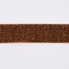 Schrägband Einfassband Lurex Glitzer kupfer Breite: 2cm