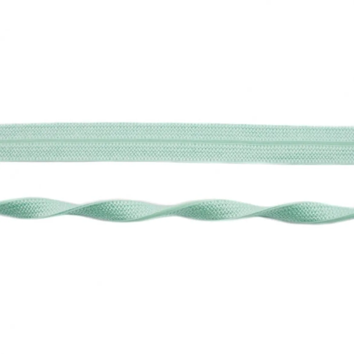 Schrägband elastisch Gummi mint Breite: 2cm