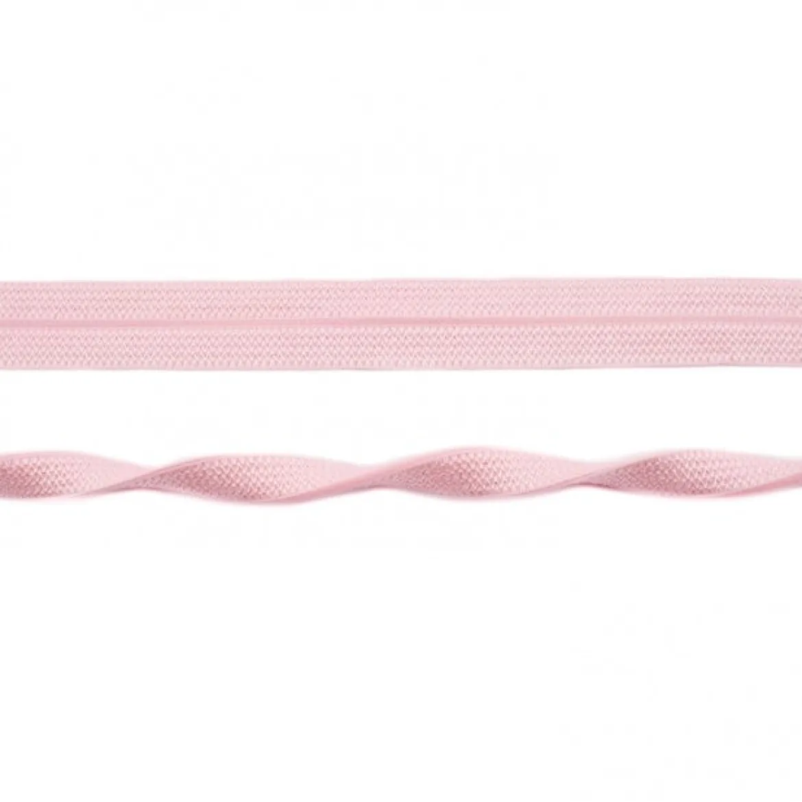 Schrägband elastisch Gummi rosa Breite: 2cm