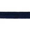Schrägband elastisch Strick Wollstoffe dunkelblau Breite: 3cm