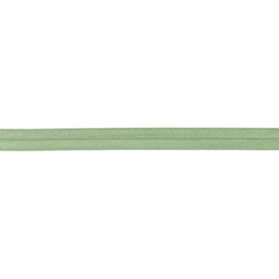 Schrägband Gummi elastisch altgrün 1,5cm