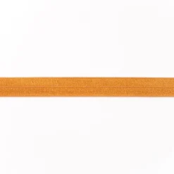 Schrägband Gummi elastisch hellbraun 1,5cm