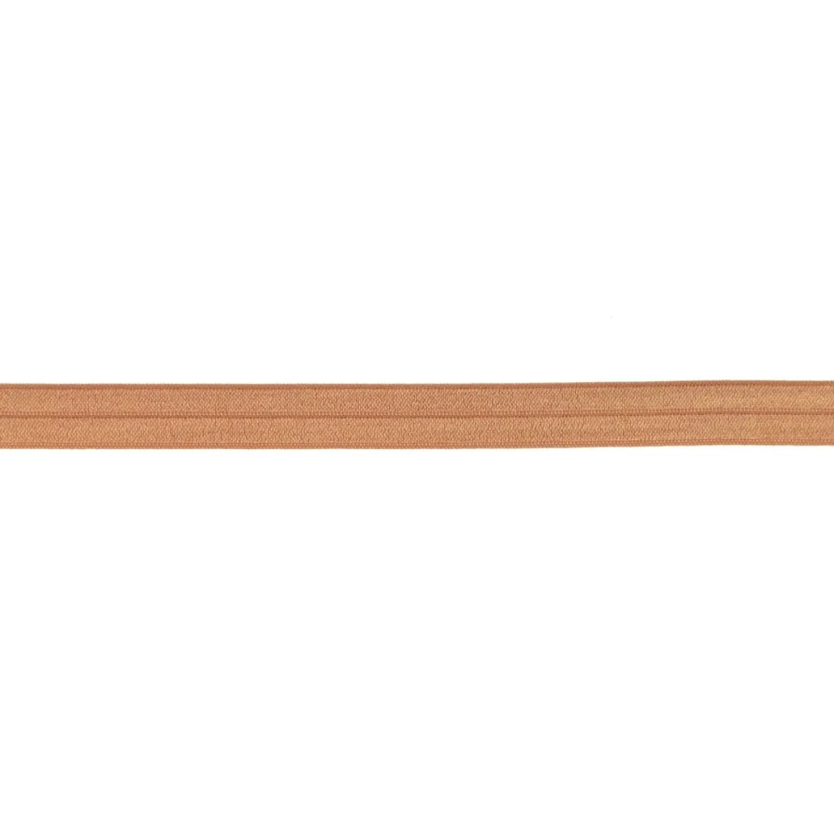 Schrägband Gummi elastisch lachs dunkel 1,5cm