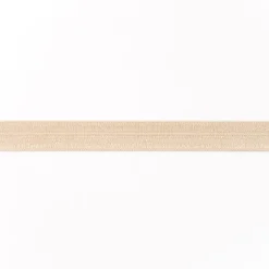 Schrägband Gummi elastisch sand 1,5cm
