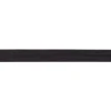 Schrägband Gummi elastisch schwarz 1,5cm