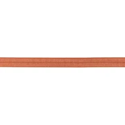Schrägband Gummi elastisch ziegelrot 1,5cm
