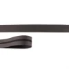 Schrägband Kunstleder dunkelgrün Meterware Breite: 2cm