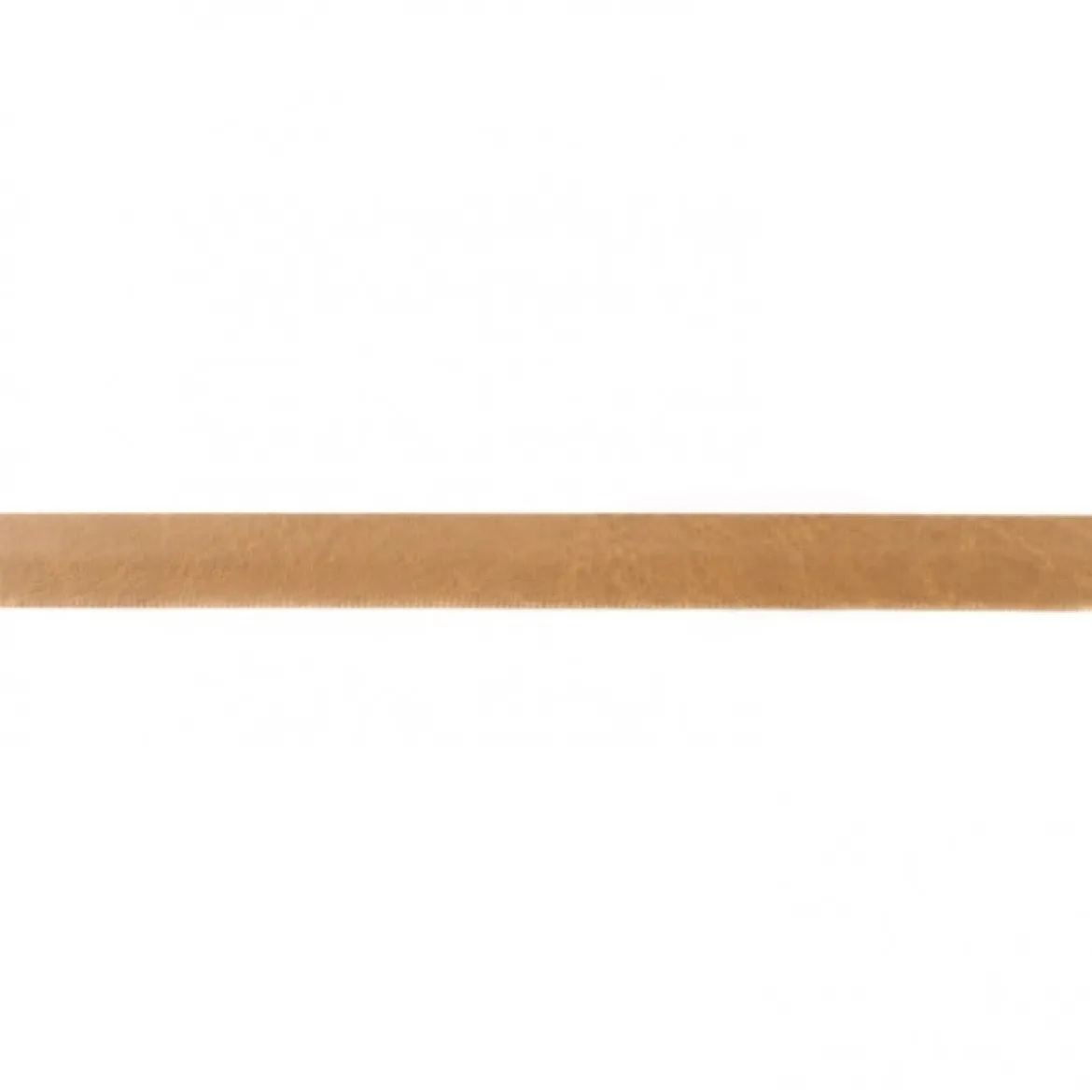 Schrägband Kunstleder hellbraun Breite: 1,5cm