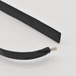 Schrumpfschlauch für Kordelenden schwarz Breite: 24mm 1 Meter