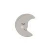 Schubladenknopf Mond silbergrau von Sass & Belle ca. 4x1,2x4,7cm