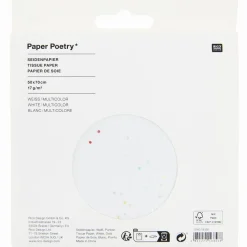 Seidenpapier Hotfoil Punkte 5 Stk 50x70cm Paper Poetry von Rico Design