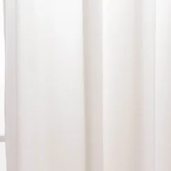 Ösengardine blickdicht uni Velours cremeweiß 145x245cm