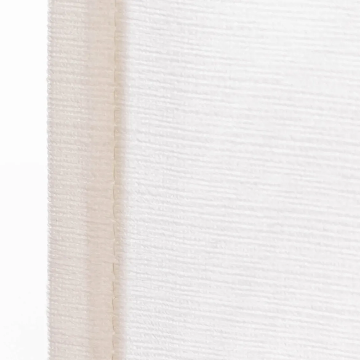 Ösengardine blickdicht uni Velours cremeweiß 145x245cm