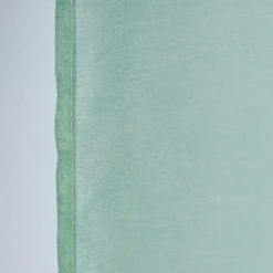 Ösengardine einfarbig Voile Struktur mintgrün 135x260cm