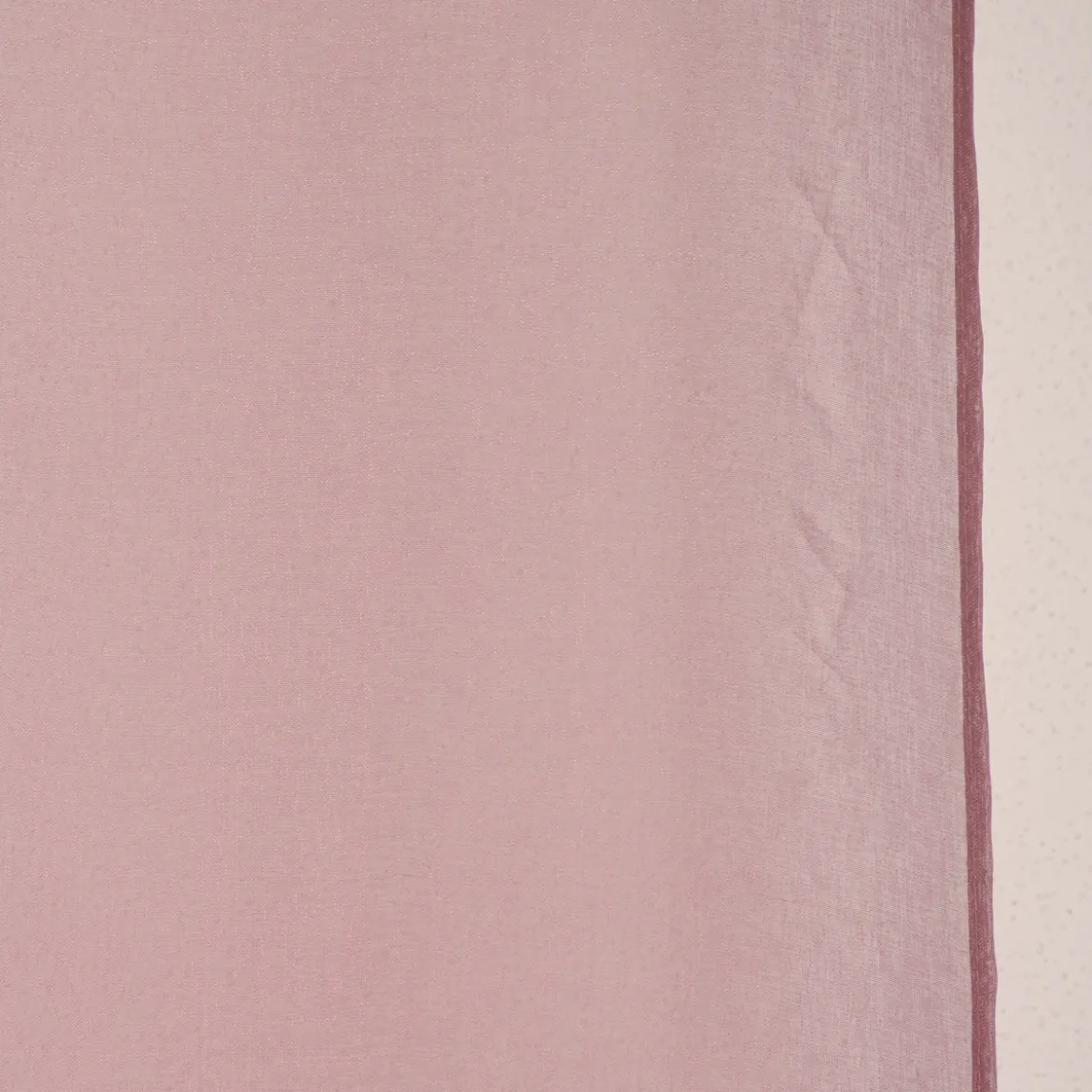 Ösengardine einfarbig Voile Struktur altbeere 135x260cm