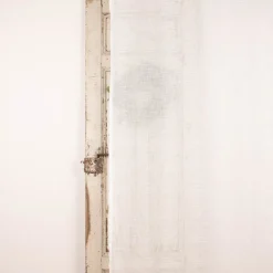Ösengardine XXL Schnurstreifen mit Glitzerpailletten weiß 300x260cm