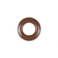 Ösen mit Scheiben 8mm dunkelbraun/silberfarbig 32 Stk von Prym