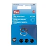 Ösen mit Scheiben 8mm marine/silberfarbig 32 Stk von Prym