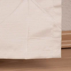 Ösenvorhang Charming Rauten Jacquardgewebe creme 140x255cm
