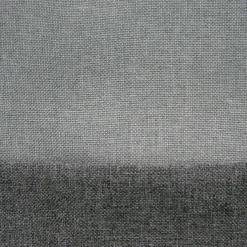 Ösenvorhang Dualino meliert mit farbig abgesetztem Sockel hellgrau dunkelgrau 140x255cm