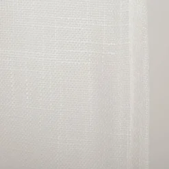 Ösenvorhang Ontario halbtransparent natürlich uni Wollweiß XL 290x260cm (BxH)