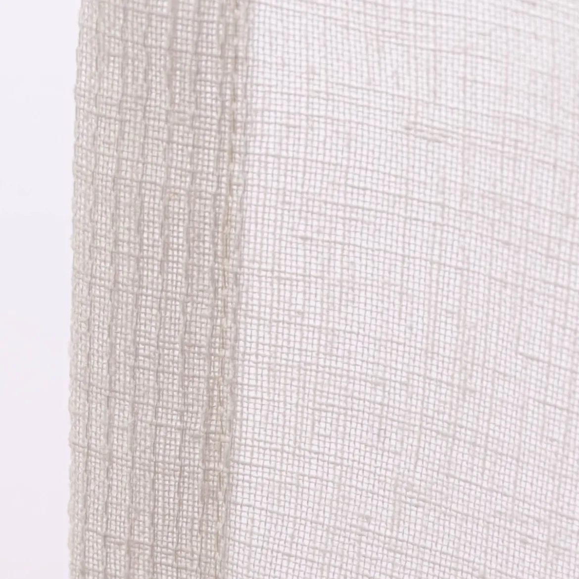 Ösenvorhang Sea Dream Freundin Home Collection halbtransparent Längsstreifen weiß 140cmx255cm