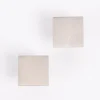 Serie Boston Endstücke End Design 18x18 2 Stück Profil und Stange edelstahl-optik