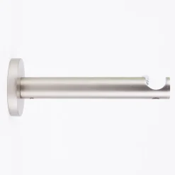 Serie Boston 1-Lauf Träger lang Stange oder Profil Ø16mm edelstahl-optik