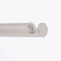Serie Boston 1-Lauf Träger lang Stange oder Profil Ø16mm edelstahl-optik