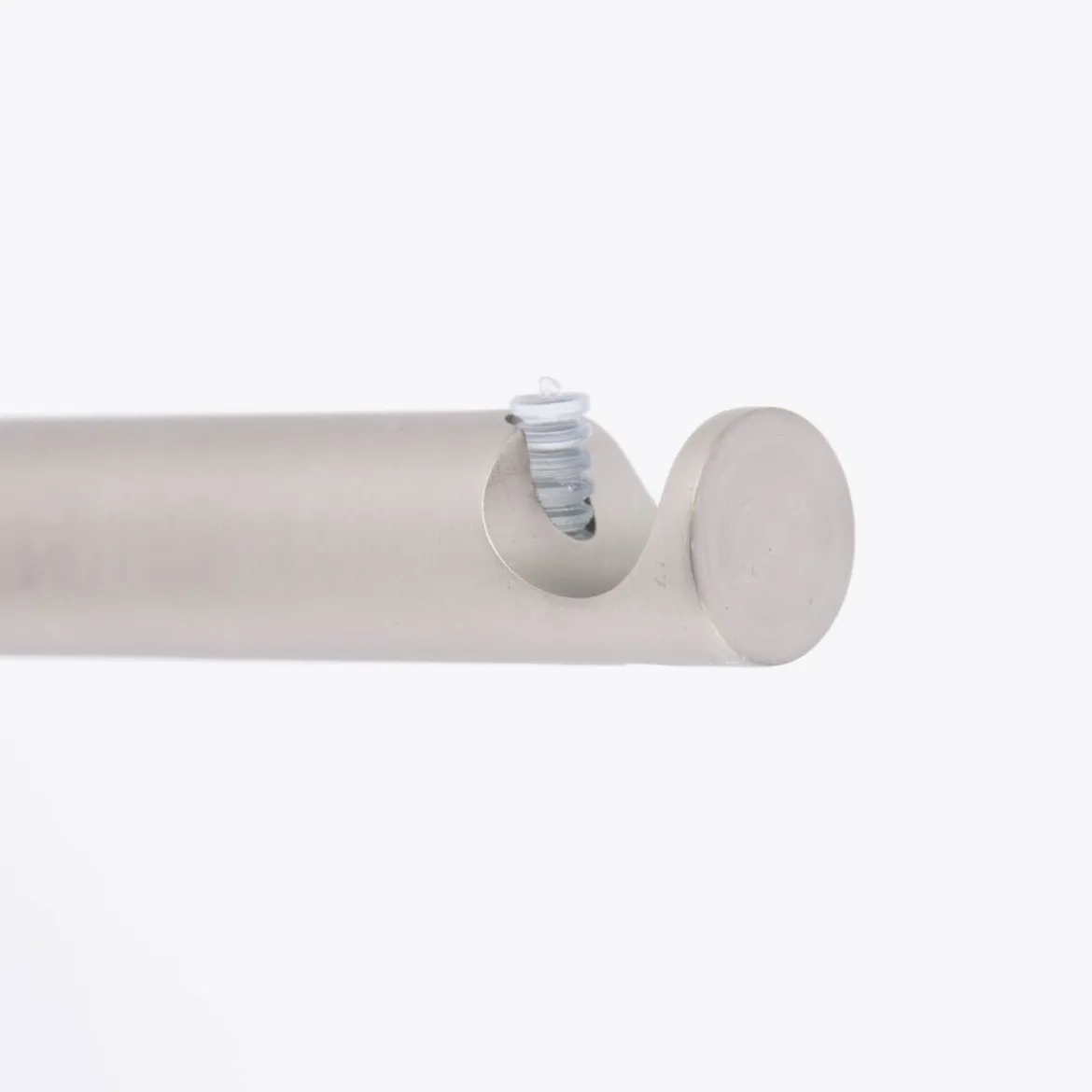 Serie Boston 1-Lauf Träger lang Stange oder Profil Ø16mm edelstahl-optik
