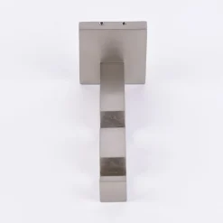 Serie London Wandträger 2-Lauf für eckige Profilstange 18x18mm edelstahl-optik