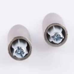 Serie Malibu Endstück Cut Ø12mm edelstahl-optik 2er Pack