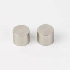 Serie NewYork Endstücke Cap 2 Stück Ø20mm edelstahl-optik