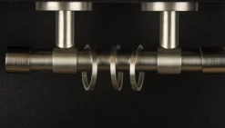 Serie NewYork Flachringe inkl Haken 10 Stück Ø20mm edelstahl-optik