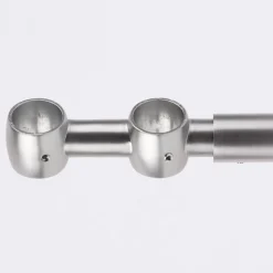 Serie NewYork geschlossener Doppel-Träger ausziehbar 150-180mm 2-Lauf Ø20mm edelstahl-optik