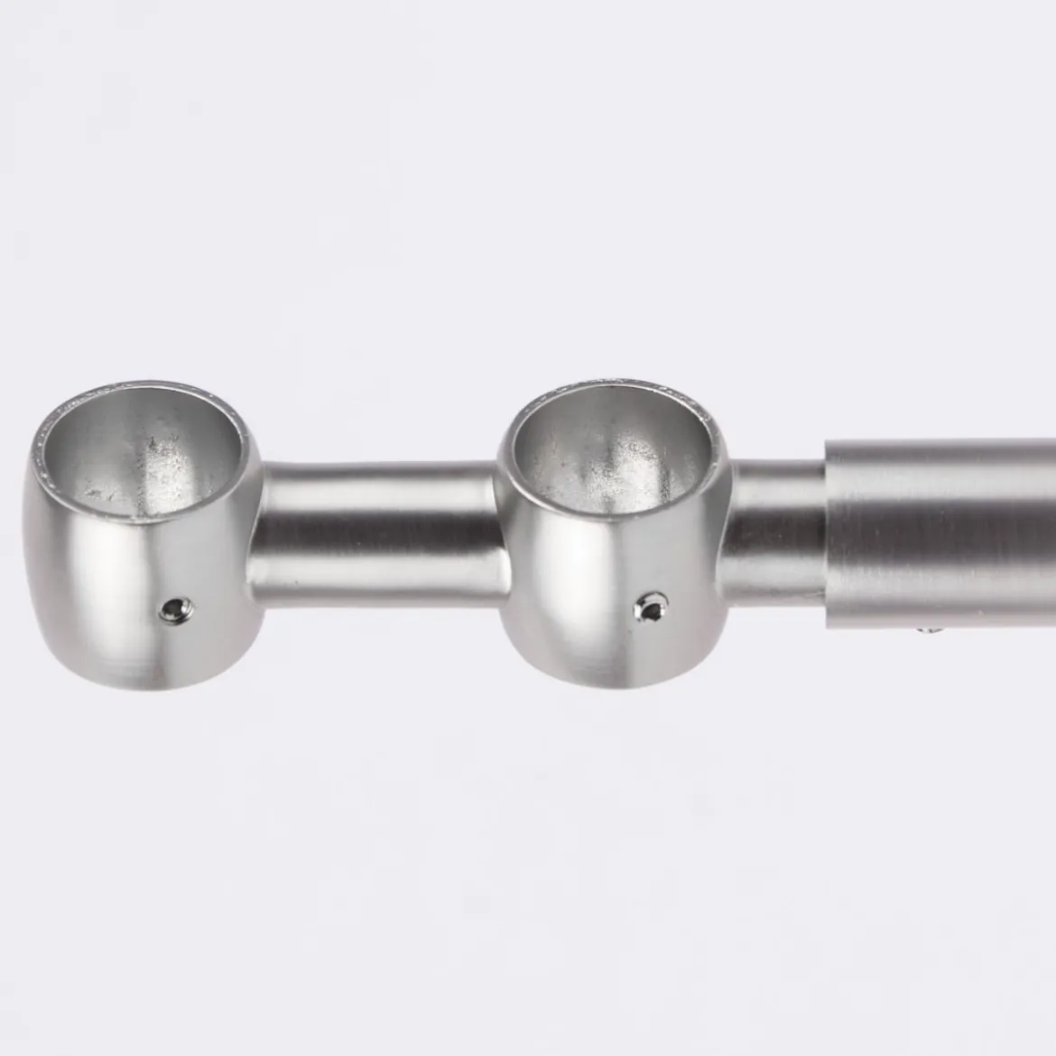 Serie NewYork geschlossener Doppel-Träger ausziehbar 150-180mm 2-Lauf Ø20mm edelstahl-optik