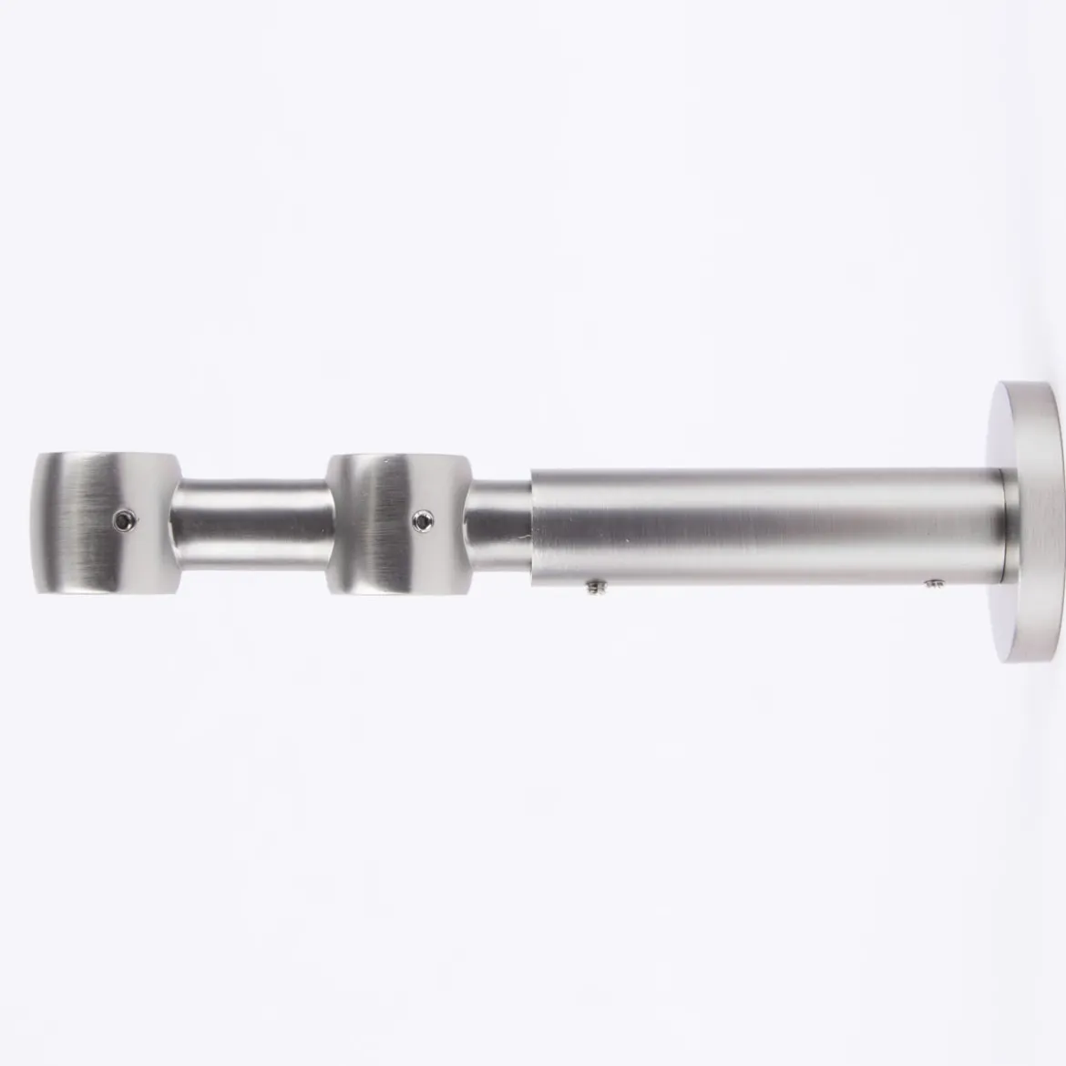 Serie NewYork geschlossener Doppel-Träger ausziehbar 150-180mm 2-Lauf Ø20mm edelstahl-optik