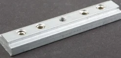 Serie NewYork Verbinder für Profilrohre und Innenlaufstangen Ø20mm edelstahl-optik