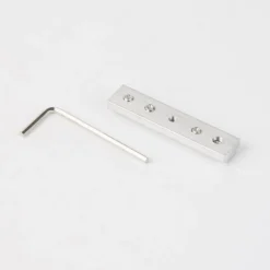 Serie NewYork Verbinder für Profilrohre und Innenlaufstangen Ø20mm edelstahl-optik
