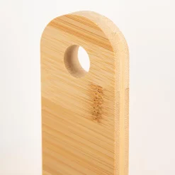 Servierbrett mit Fischgrät-Dessin aus Bambus 48x19cm