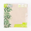 Serviette be green Blätter natur grün 33x33cm 2lagig 25 Stück