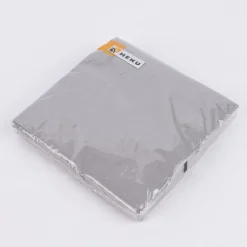 Serviette einfarbig grau 33x33cm 3lagig 20 Stück