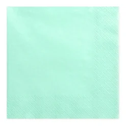Serviette einfarbig mintgrün 33x33cm 3lagig 20 Stück