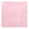 Serviette einfarbig rosa 33x33cm 3lagig 20 Stück