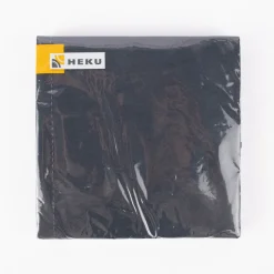 Serviette einfarbig schwarz 33x33cm 3lagig 20 Stück