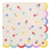 Servietten Konfetti bunt 33x33cm 20 Stück