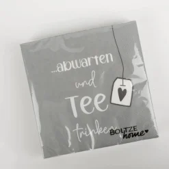 Servietten Tee 20 Stk 3-lagig 16,5x16,5cm FSC Papier